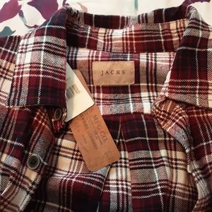 Jachs long sleeve button down shirt NWT